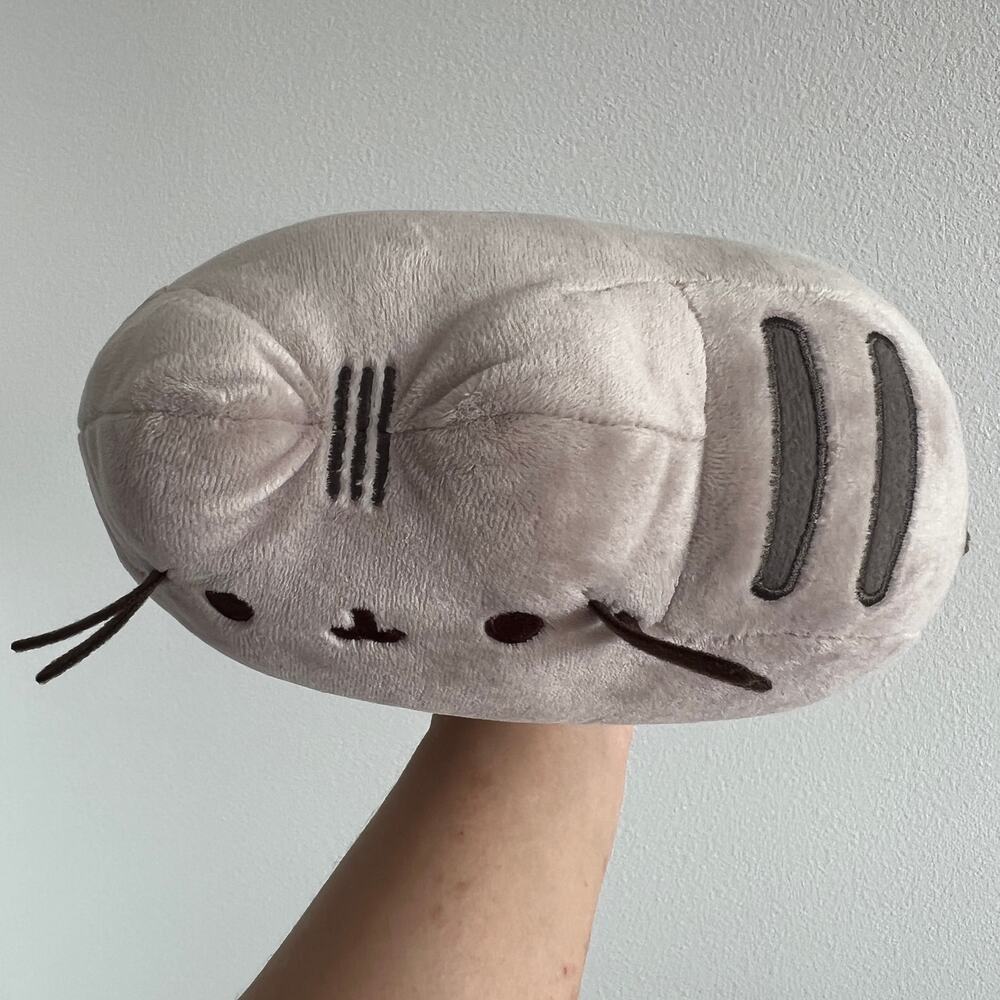 Gund PUSHEEN ON SCOOTER 10” Plush Gray Kitty Cat On Motor Bike - Picture 7 of 9